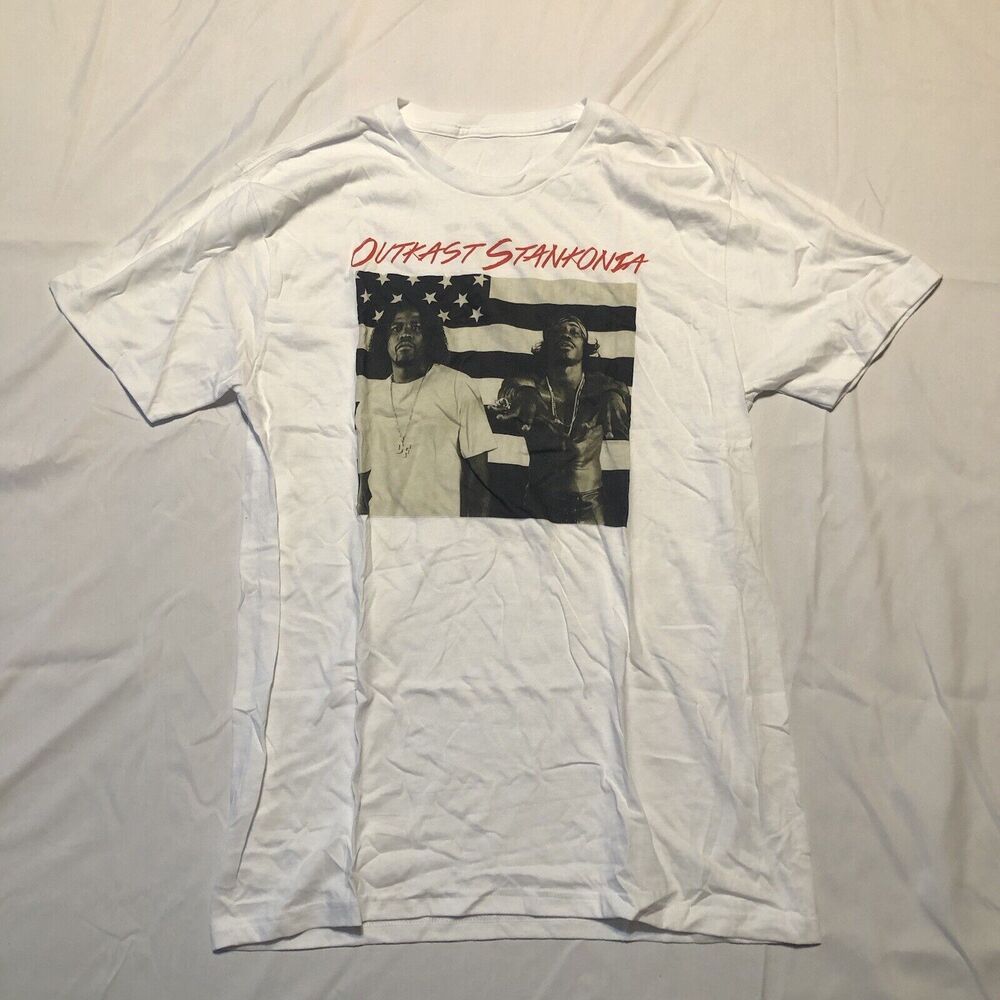 Men's Outkast Stankonia T-Shirt Medium White